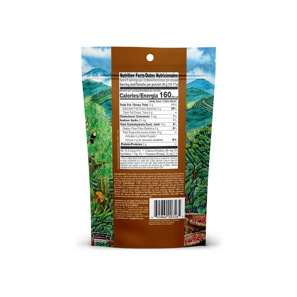 MILK CHOCOLATE COVERED COFFEE BEANS - Image 2