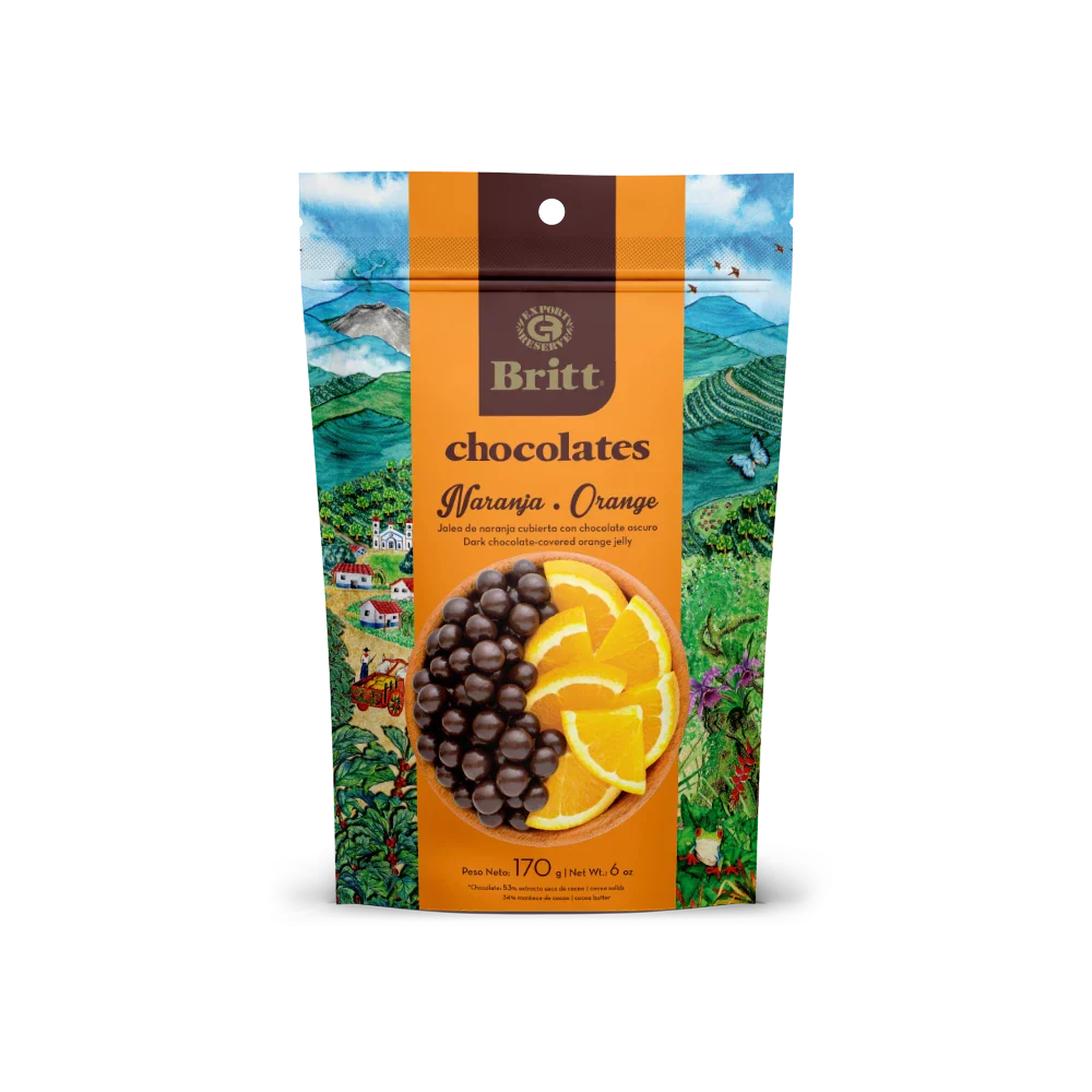 DARK CHOCOLATE COVERED ORANGE
