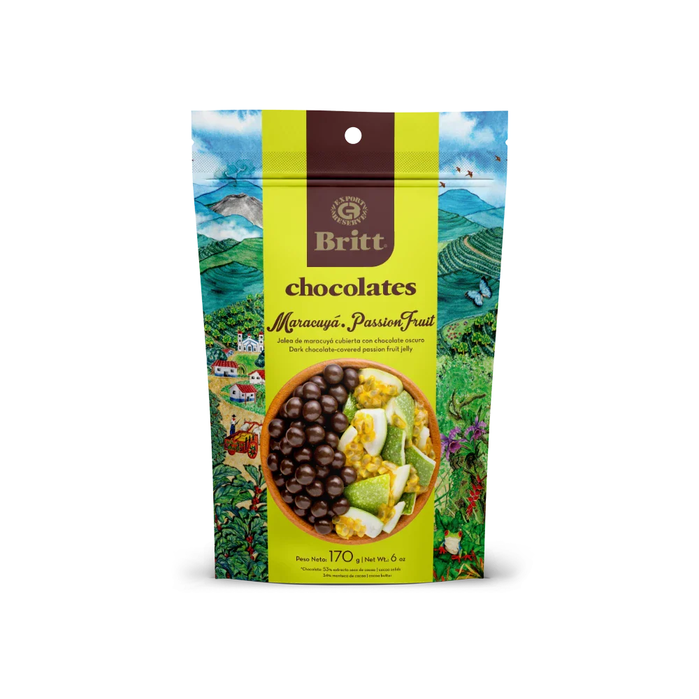 DARK CHOCOLATE COVERED PASSION FRUIT - Image 3