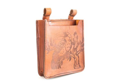 Marketplace Costa Rican Leather Magazine Holder - 100% Leather