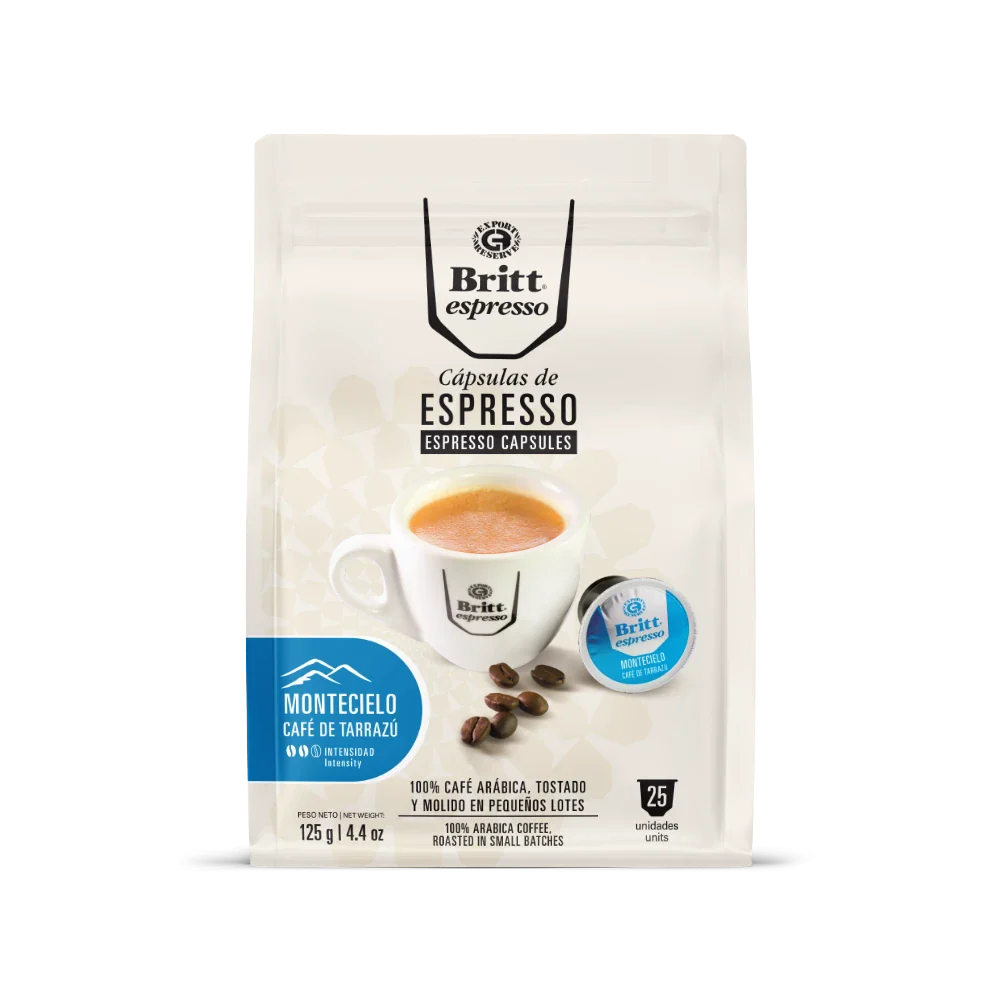MONTECIELO TARRAZÚ ESPRESSO COFFEE CAPSULES